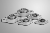 Zinc alloy bearing with seat