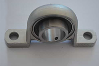 Zinc alloy bearing with seat