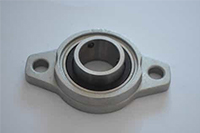 Zinc alloy bearing with seat