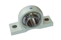 Plastic bearing with seat